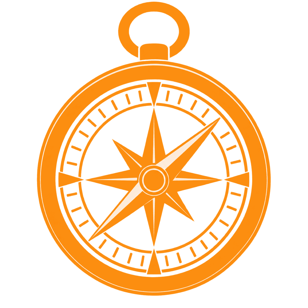 Icono de brújula visión, Chévere Store®